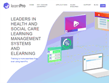 Tablet Screenshot of learnpro.co.uk